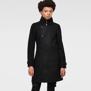 G-Star Wool Blend Winter Captain Coat